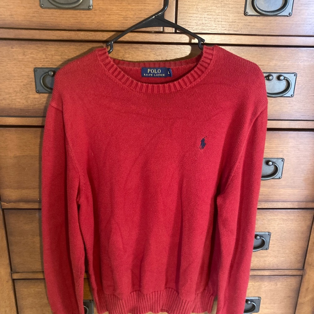 Ralph Lauren Red Sweater
